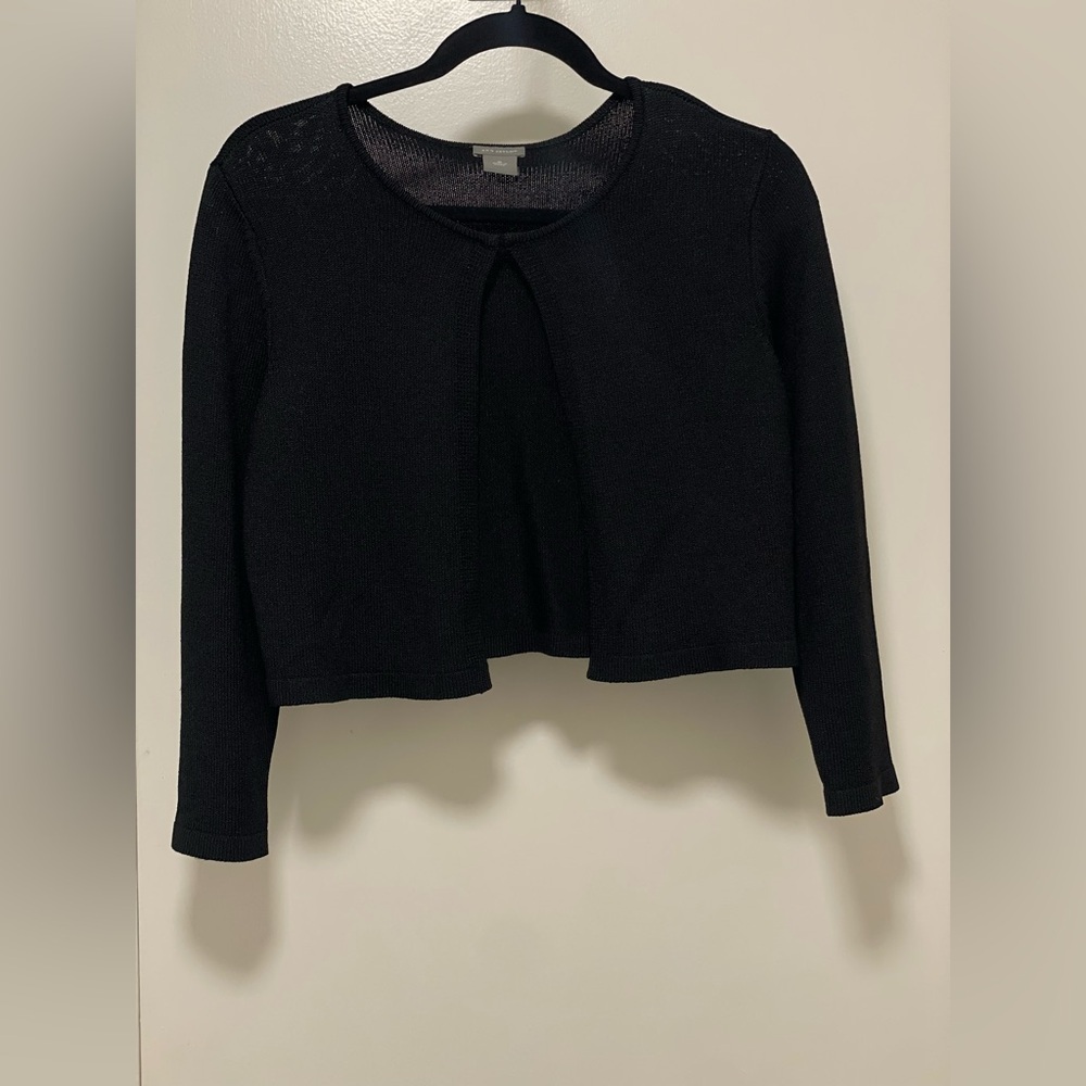 Ann Taylor Elegant Black Knit Sweater